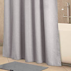 Κουρτίνα Μπάνιου Fieldcrest Linen-Look 180X200 Light Grey